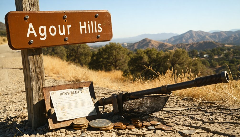 agoura hills metal detecting regulations