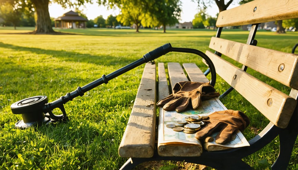 allen metal detecting regulations