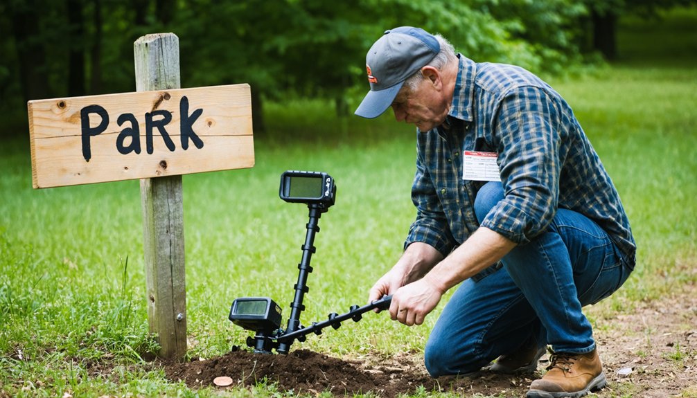 alsip metal detecting rules