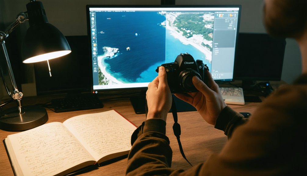 analyzing past satellite images