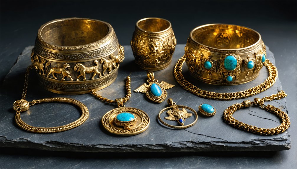 ancient persian jewelry collection