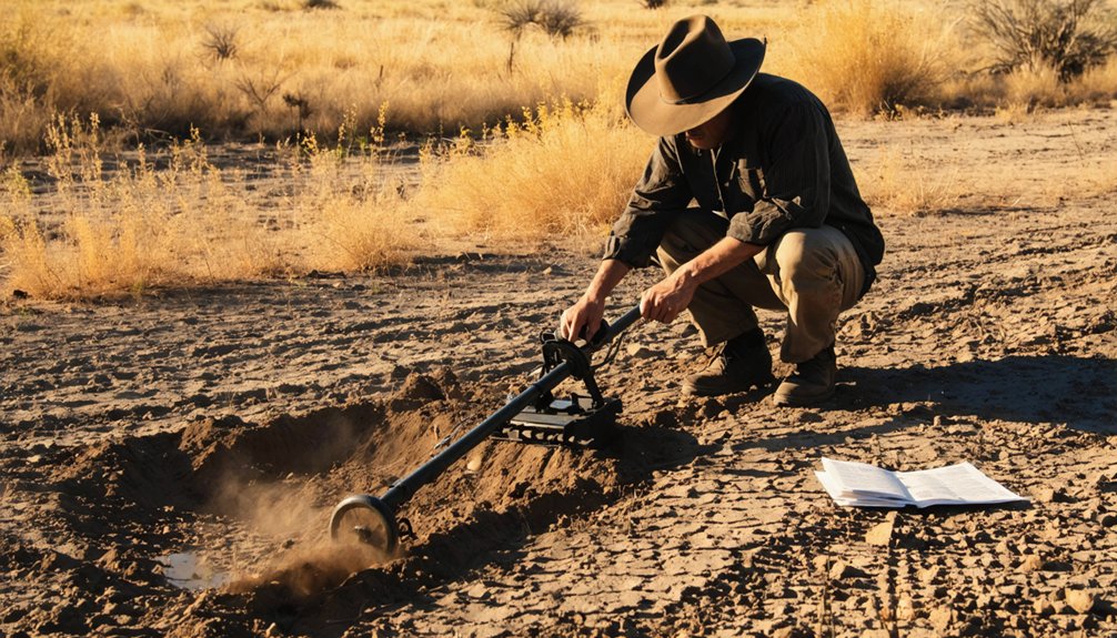 andrews metal detecting rules