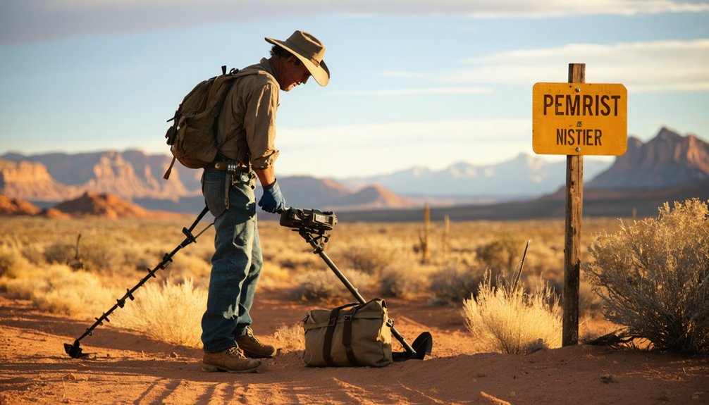 antimony metal detecting regulations