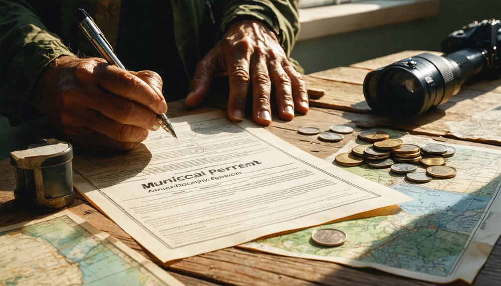apply for princeton metal detecting permit
