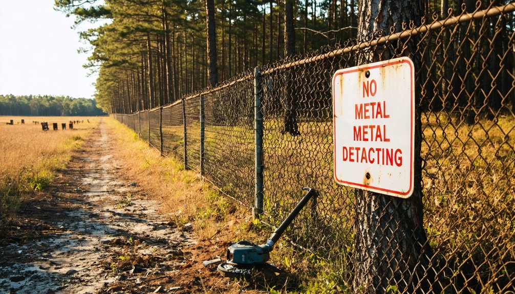 avoid prohibited archaeological sites