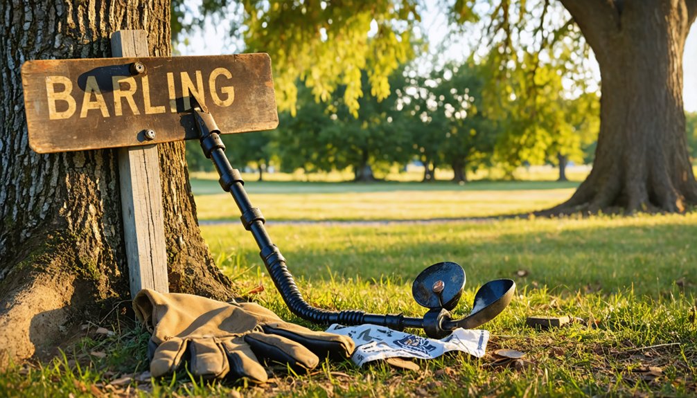 barling metal detecting regulations