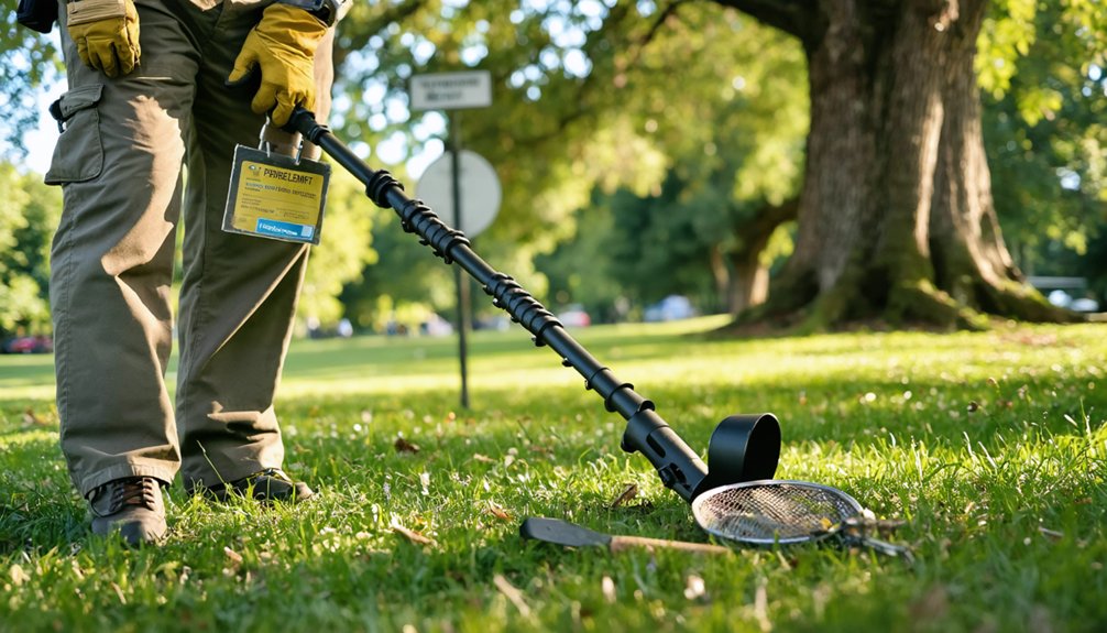 bellevue metal detecting rules