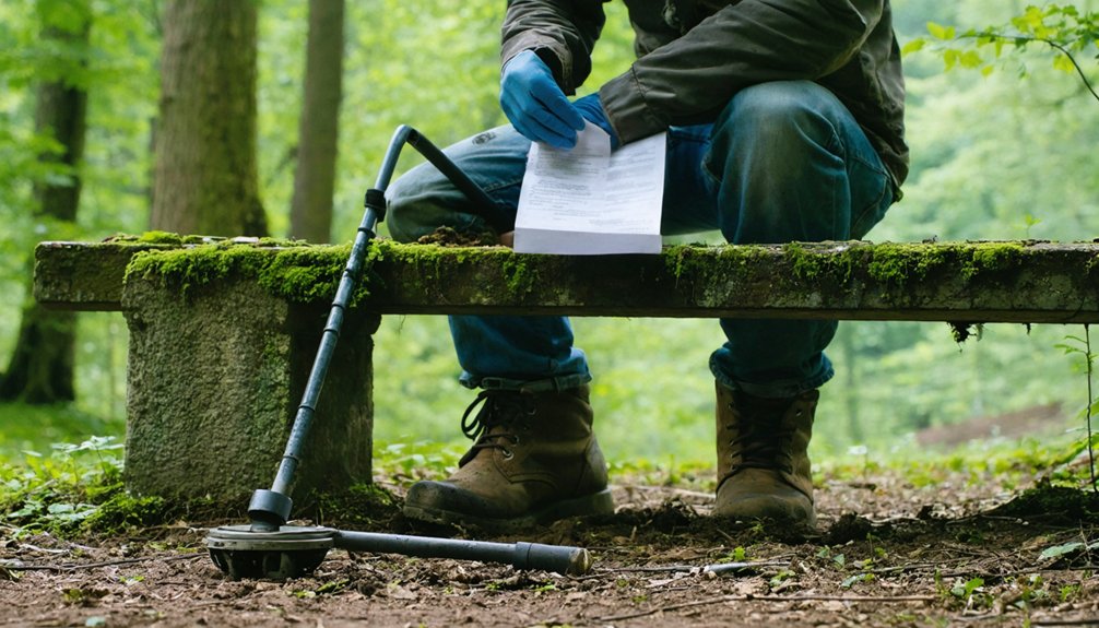 bluefield metal detecting rules