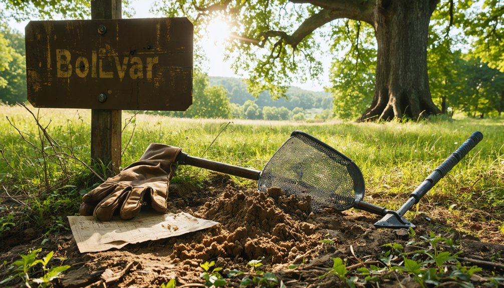 bolivar metal detecting rules