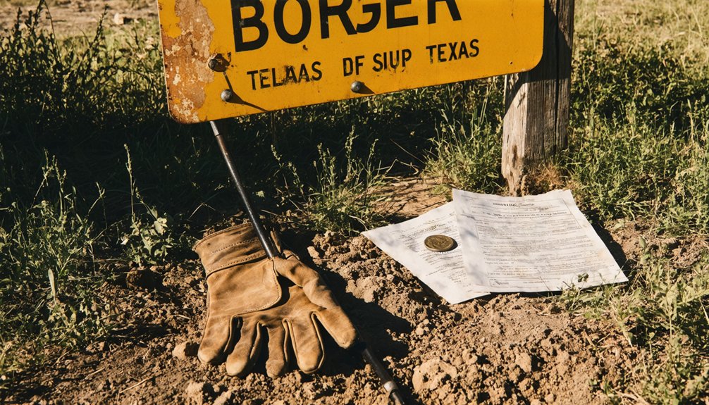 borger metal detecting regulations