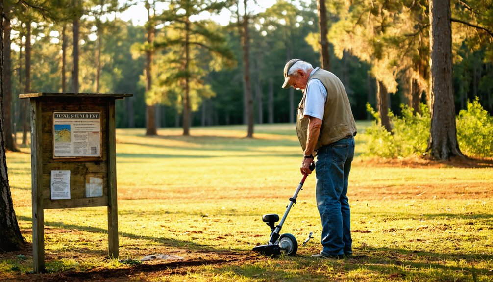 brent metal detecting rules