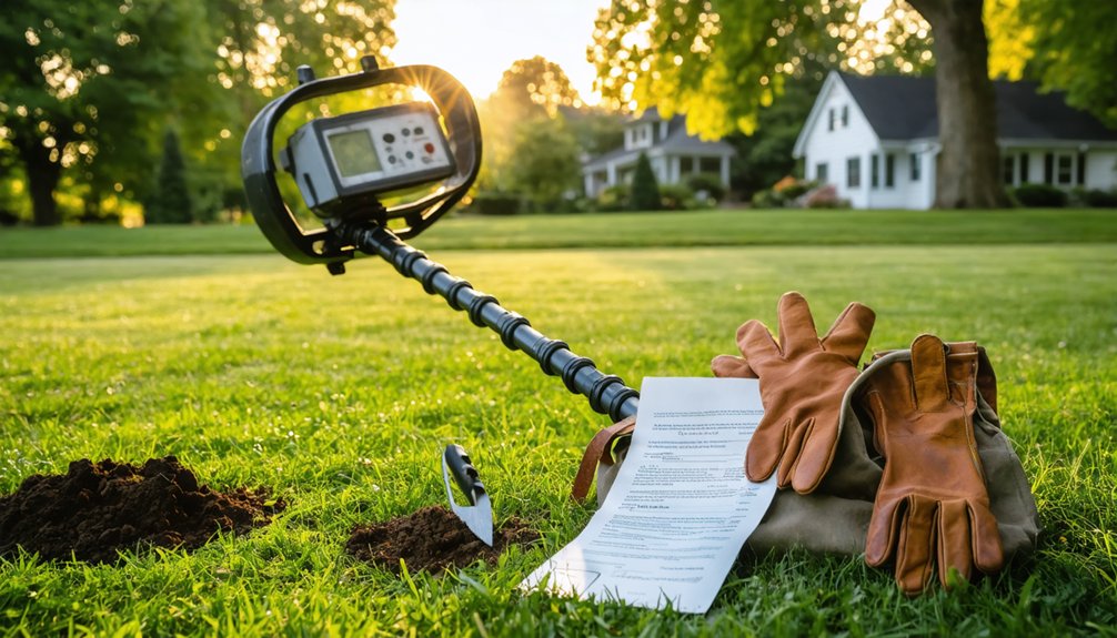 brookfield metal detecting regulations