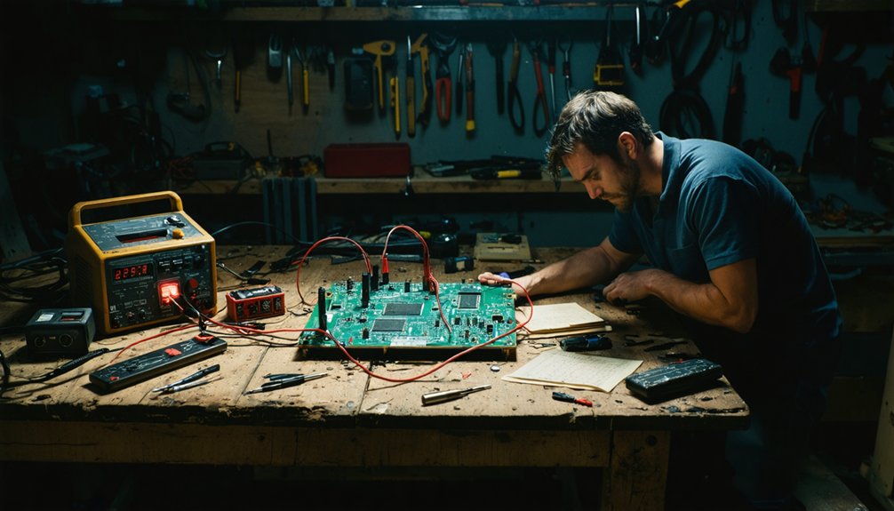 call a technician for repairs