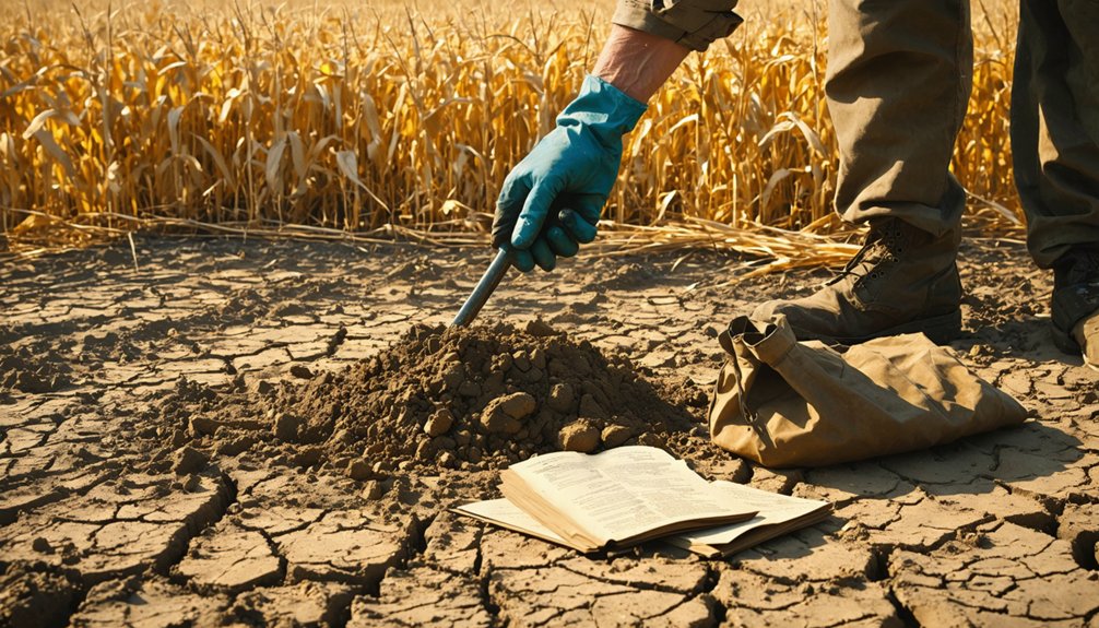 careful digging and refilling