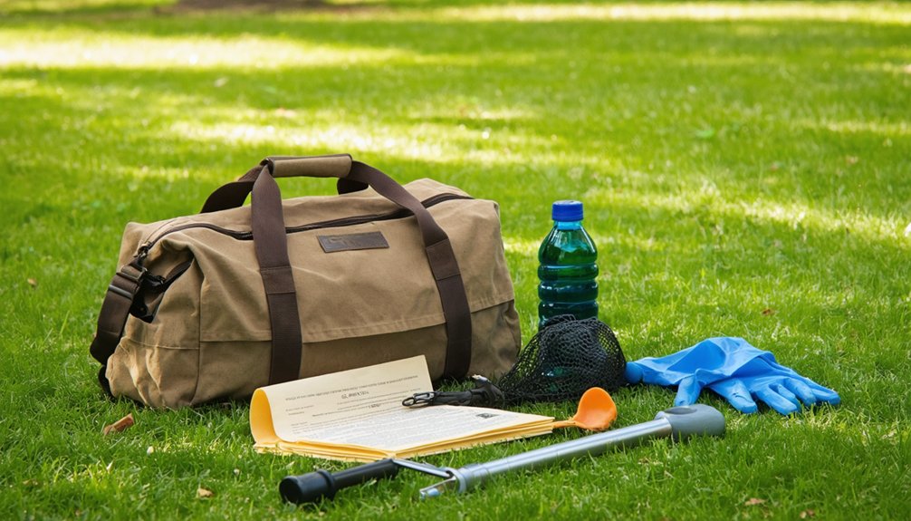 carry permit id litter bag