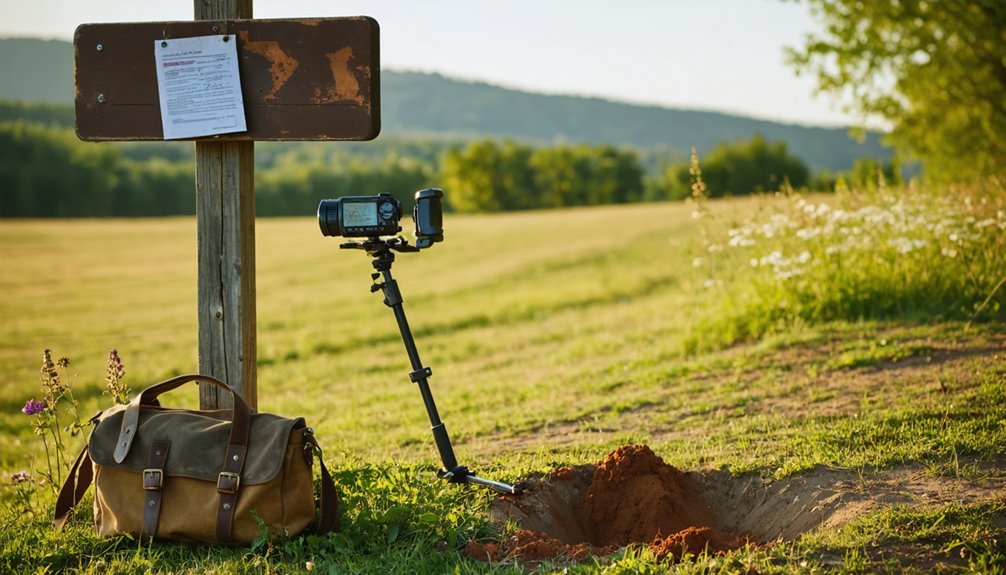 cedarville metal detecting rules