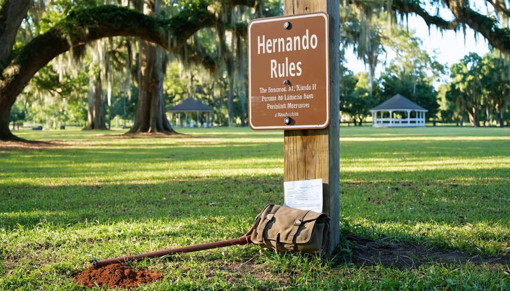 check local rules and permissions