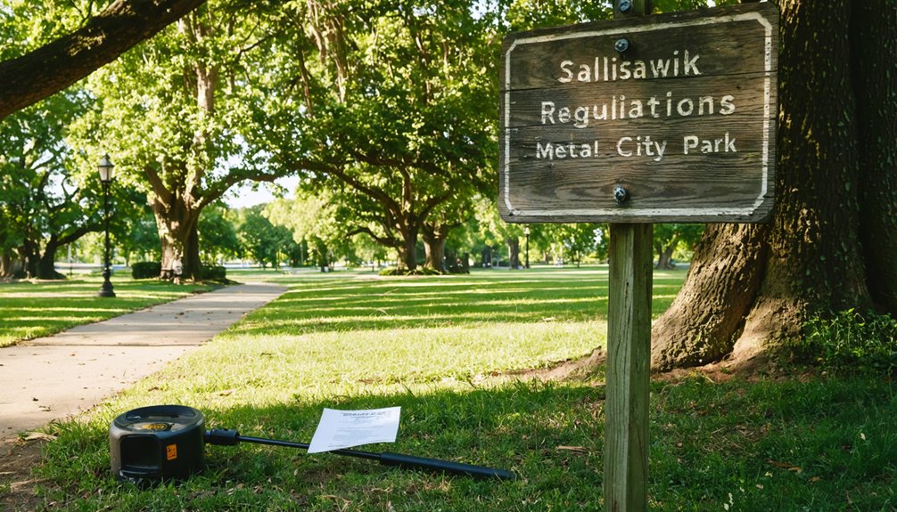 check park rules first