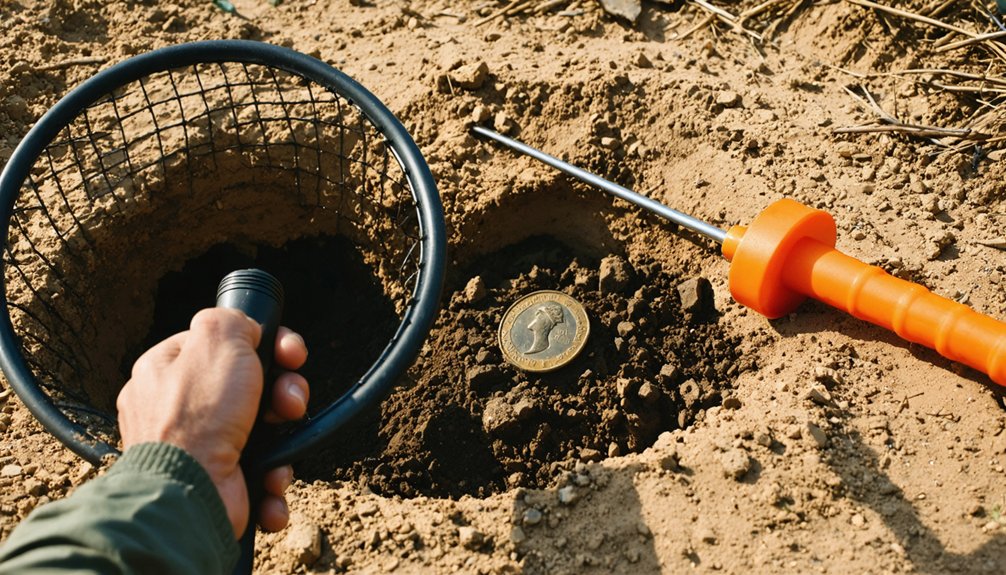 coil detection versus pinpointer