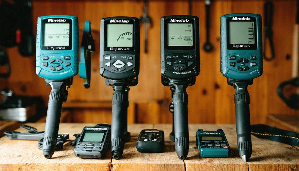 comparison of minelab models