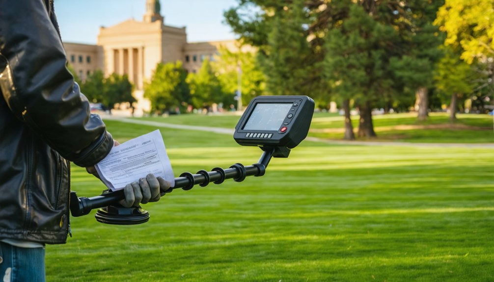 contact parks obtain permit
