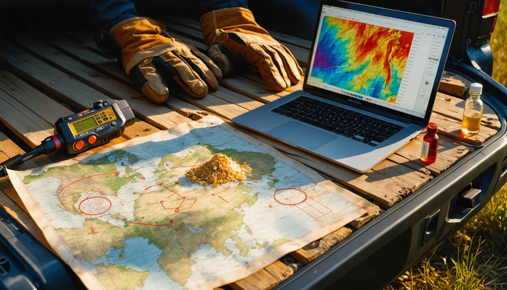data driven field exploration planning
