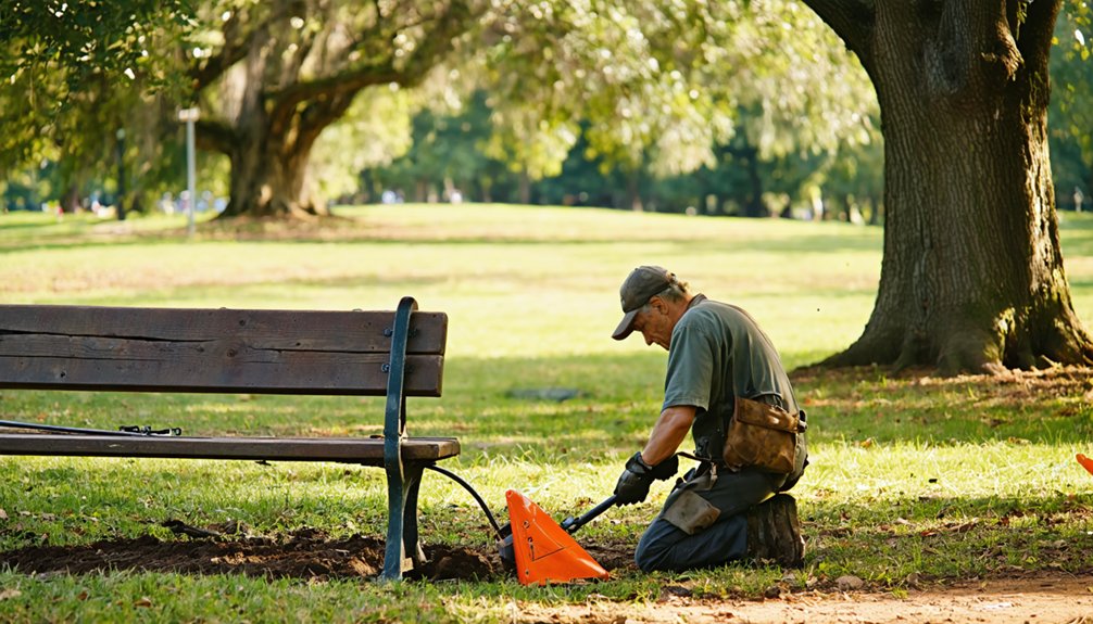 del city metal detecting regulations