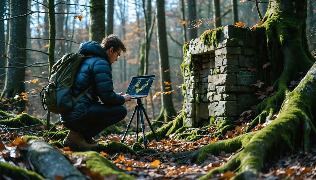 detecting hidden structures underground