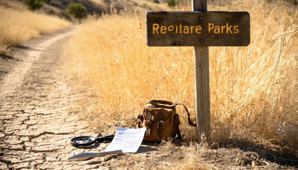 digging restrictions in parks