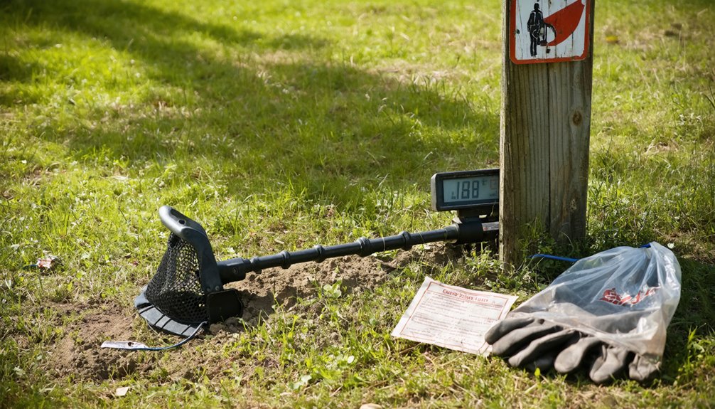 digging rules and disposal