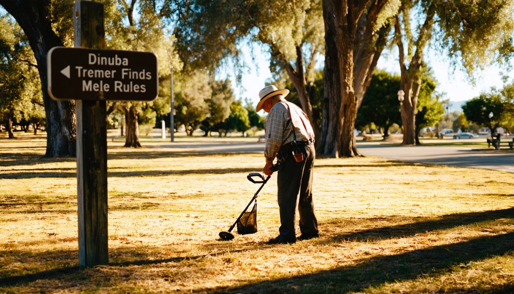 dinuba metal detecting regulations