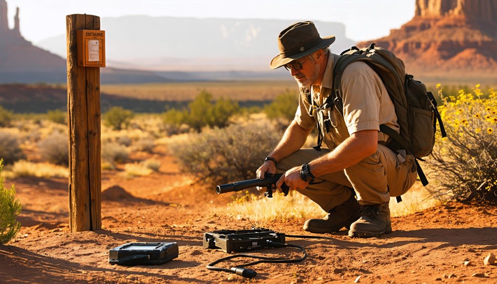 echo state park detecting permit