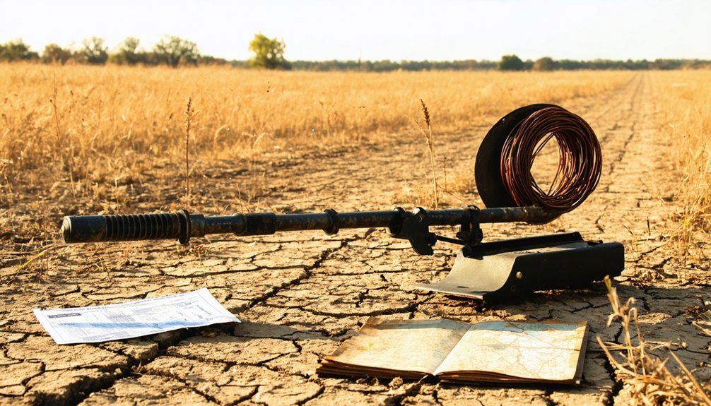 el campo metal detecting regulations