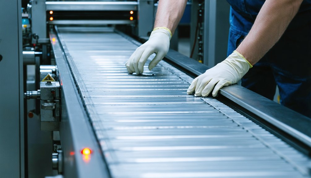 eliminate conveyor signal interference