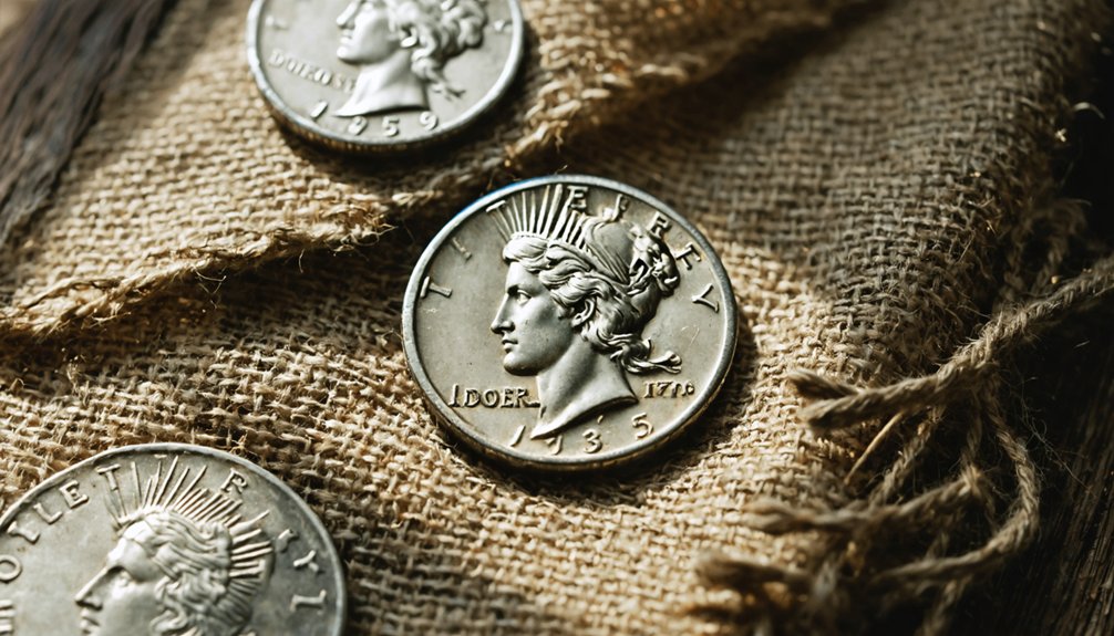 end of silver dollar circulation