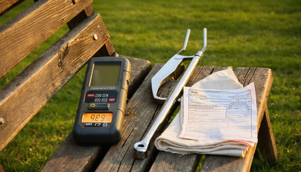 equipment calibration and digging rules