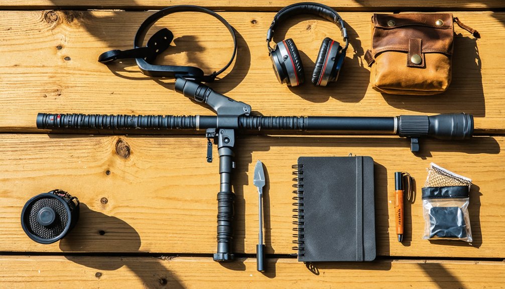 essential gear for detecting