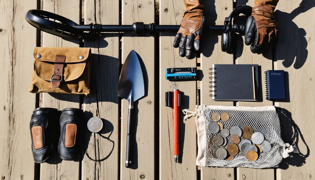 essential metal detecting gear