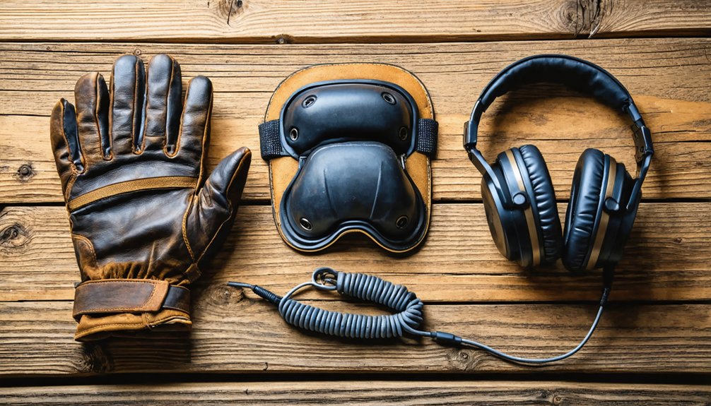essential protective metal detecting gear