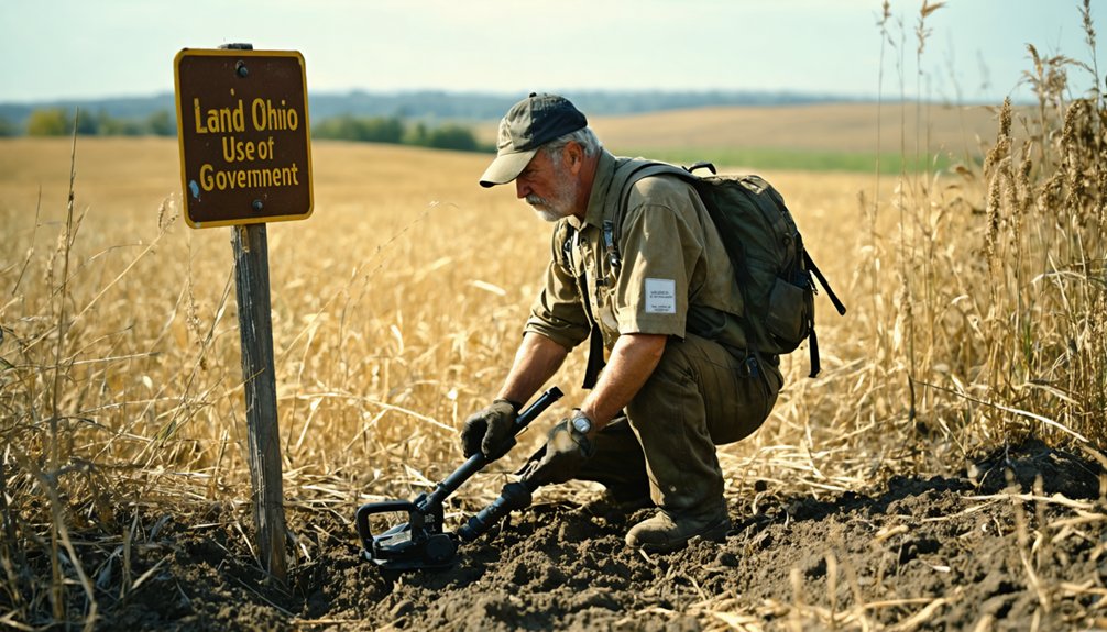federal land detecting regulations