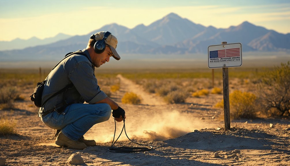 federal land detection restrictions