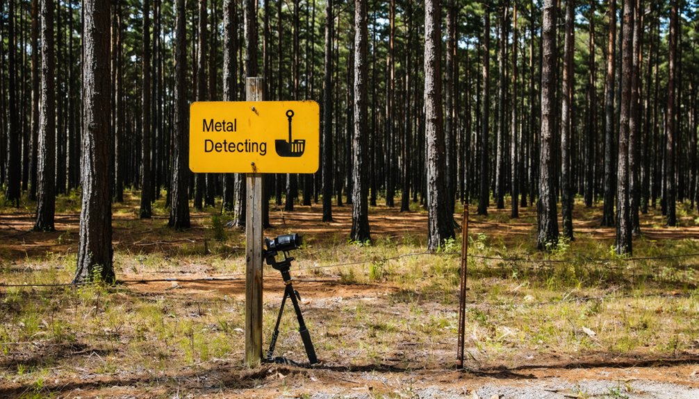 federal land detection restrictions