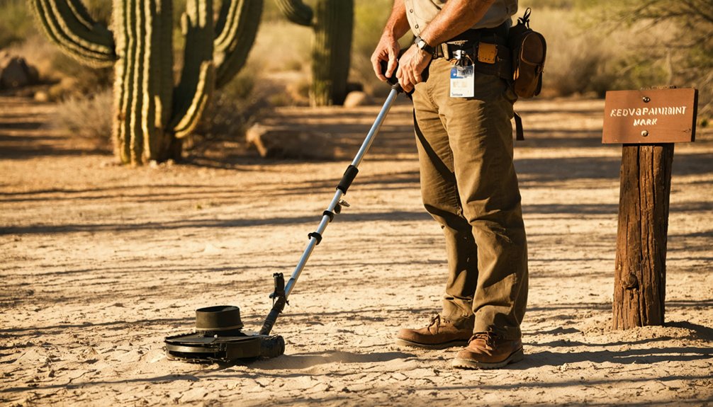 florence metal detecting rules