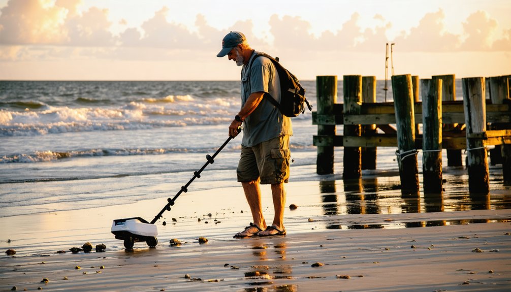 folly beach metal detecting rules