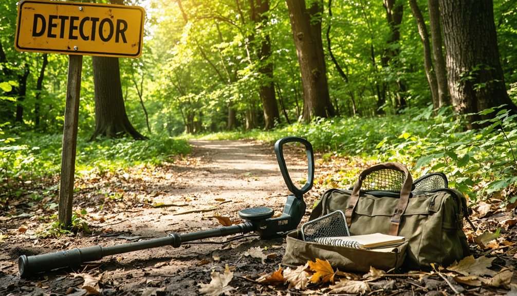 frankfort metal detecting rules
