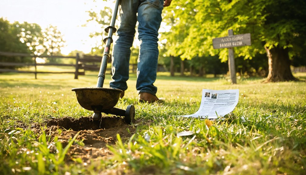 franklin metal detecting regulations