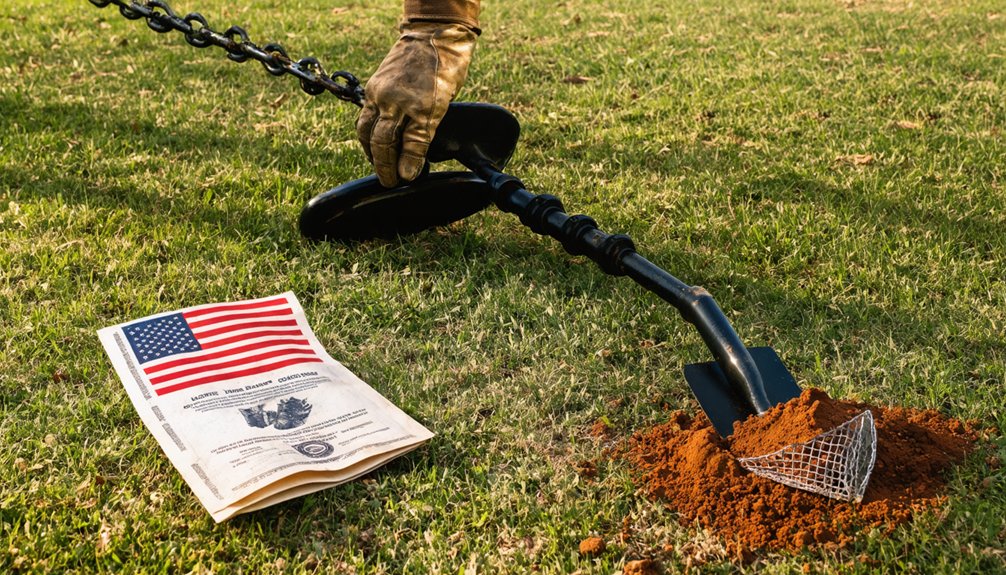 garland metal detecting regulations
