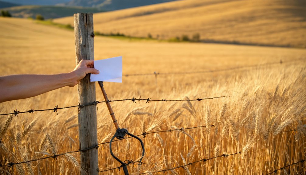 get written landowner permission