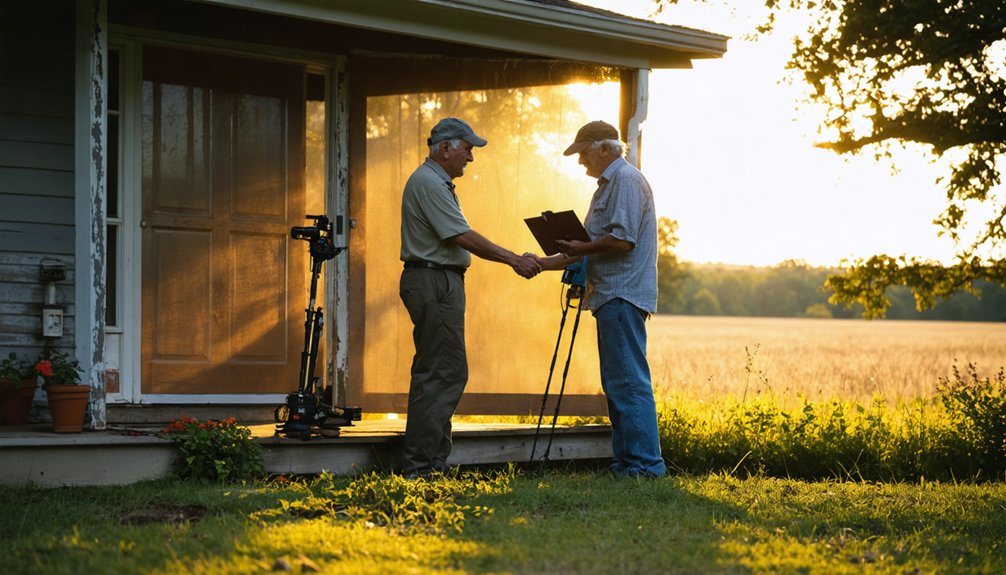 get written landowner permission