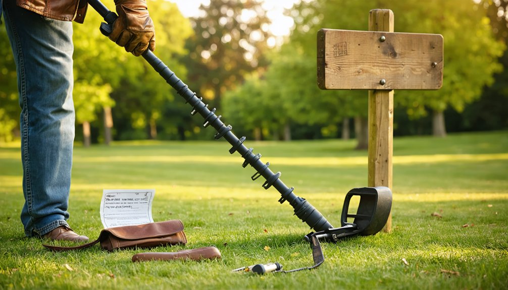 grandville metal detecting regulations